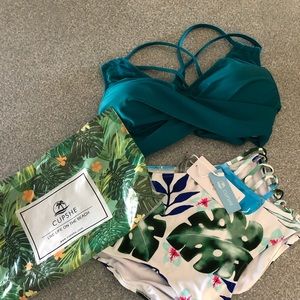 Cupshe Size medium Hugh-Waisted bikini